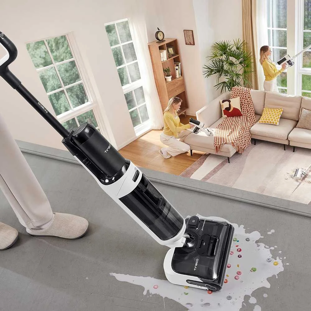 Dulkių siurblys „Tineco Floor One Switch S6 Stretch Plus“ balta