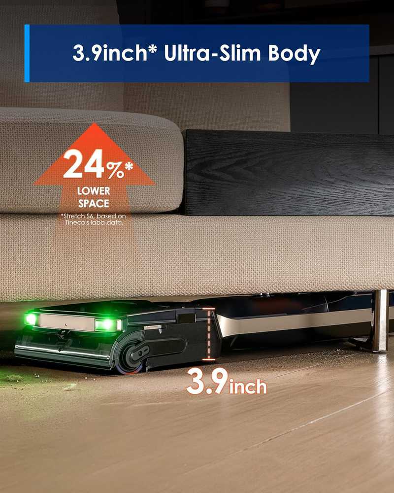 Tineco sausas-šlapias dulkių siurblys grindims, 23 kPa siurbimo galia, 450 W, HEPA filtras, S9 Master