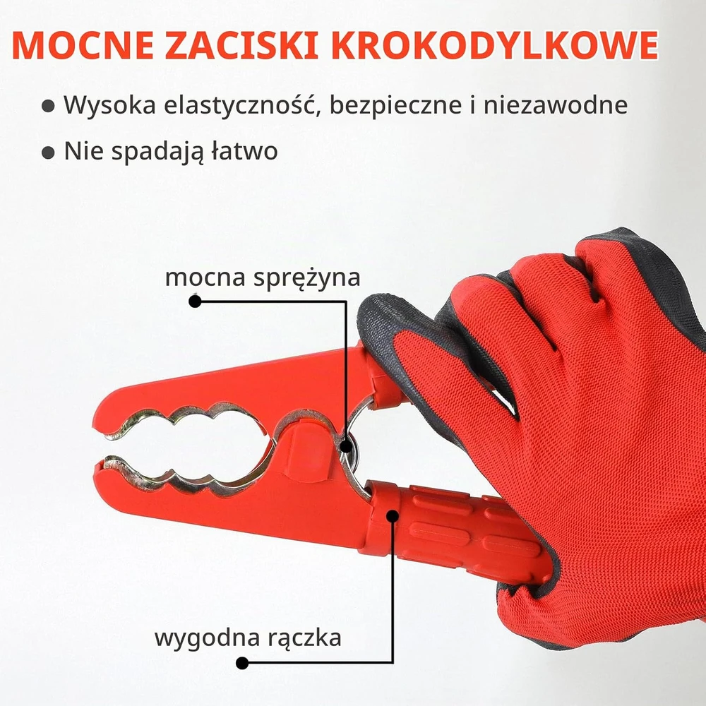 TLGREEN automobilio užvedimo laidai 12 V/24 V, 4 m, 1000 A, 30 mm², txeus 30mm² 1000AMP