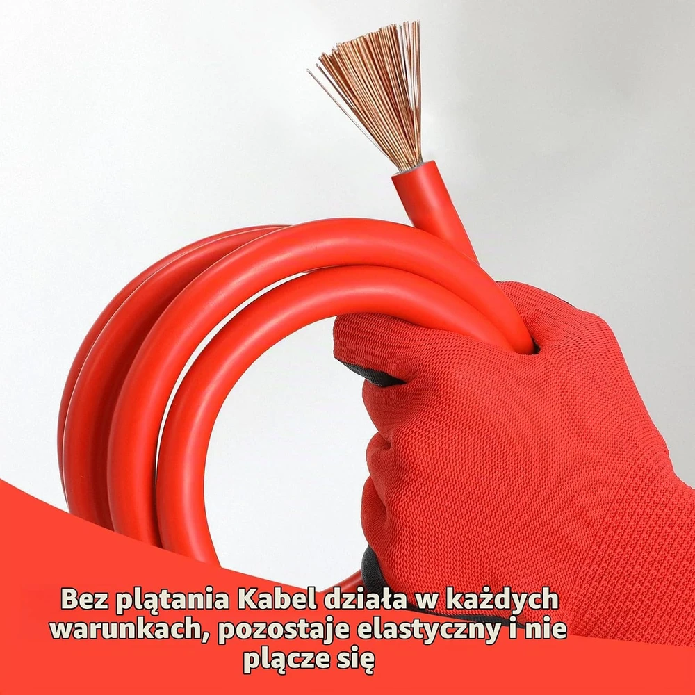 TLGREEN automobilio užvedimo laidai 12 V/24 V, 4 m, 1000 A, 30 mm², txeus 30mm² 1000AMP