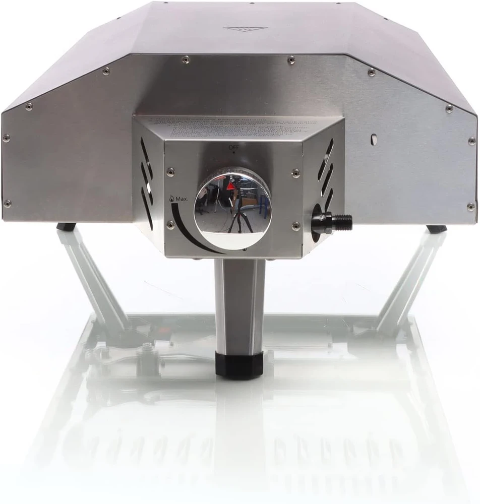 Toboli dujinė picos krosnelė su 330 mm besisukančiu akmeniu, 4000 W, 63449