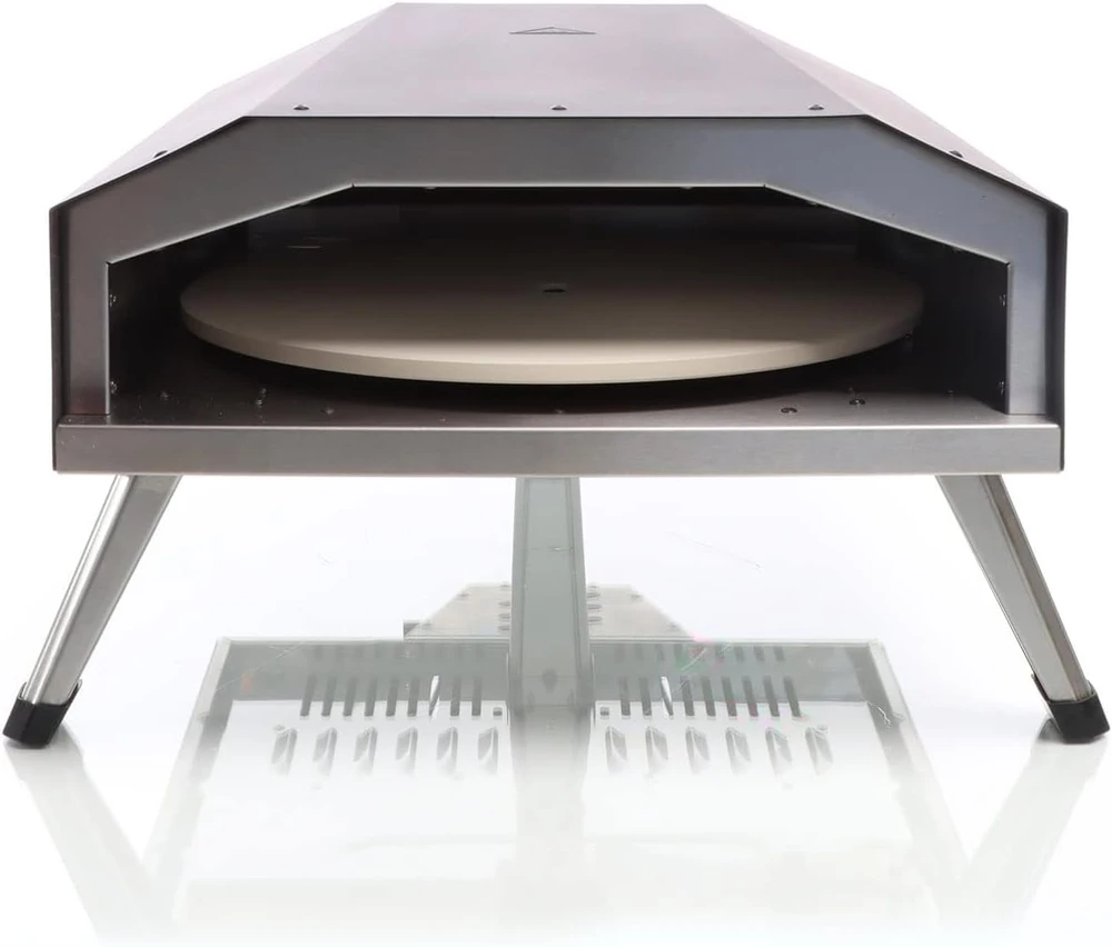 Toboli dujinė picos krosnelė su 330 mm besisukančiu akmeniu, 4000 W, 63449