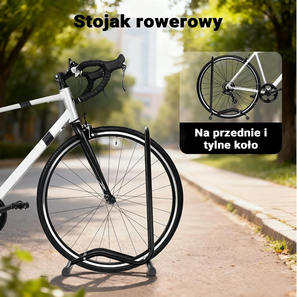 Toboli mobilus dviračio stovas 1 dviračiui, padangoms iki 60 mm, 63865