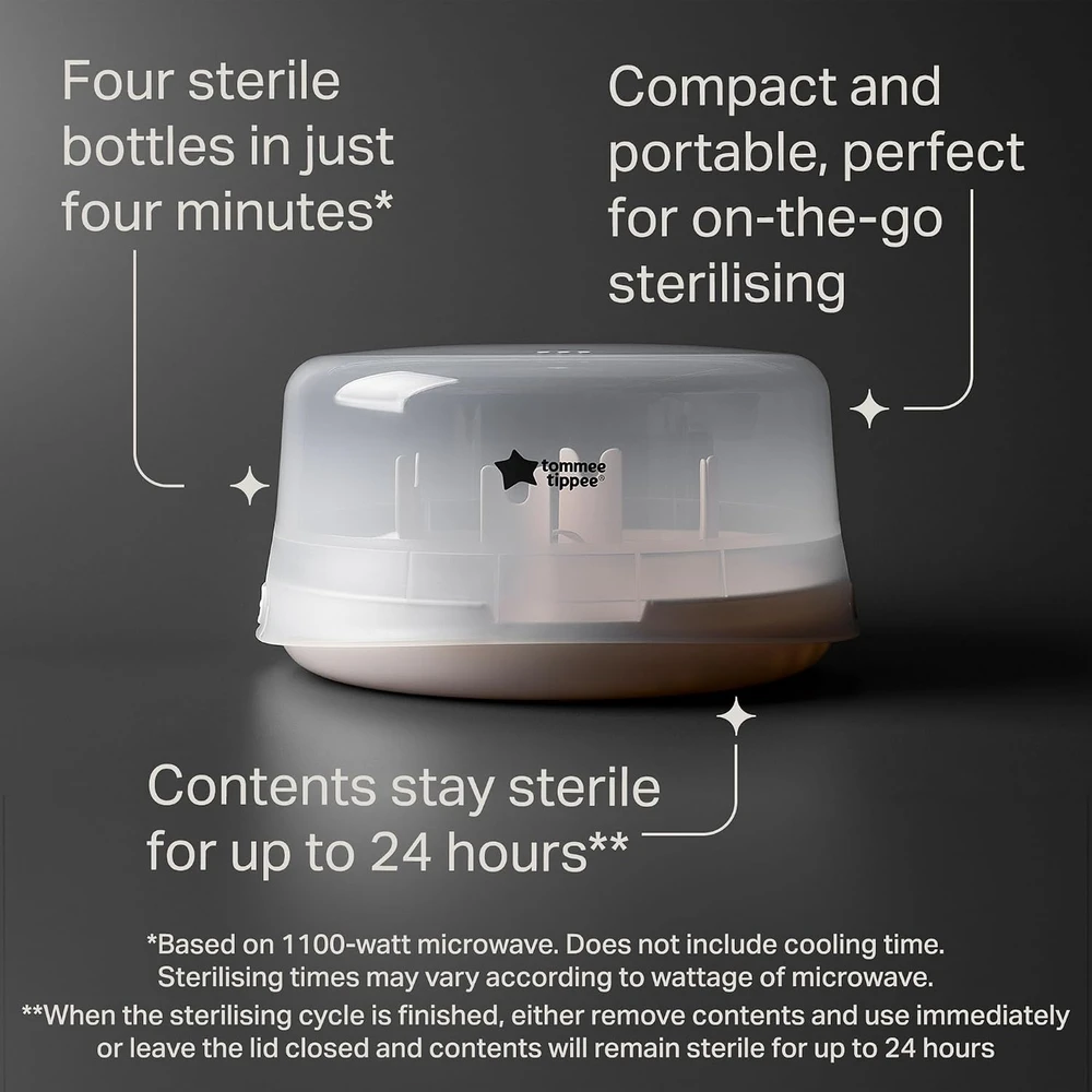 TOMMEE TIPPEE sterilizatorius mikrobangų krosnelei, 42361030