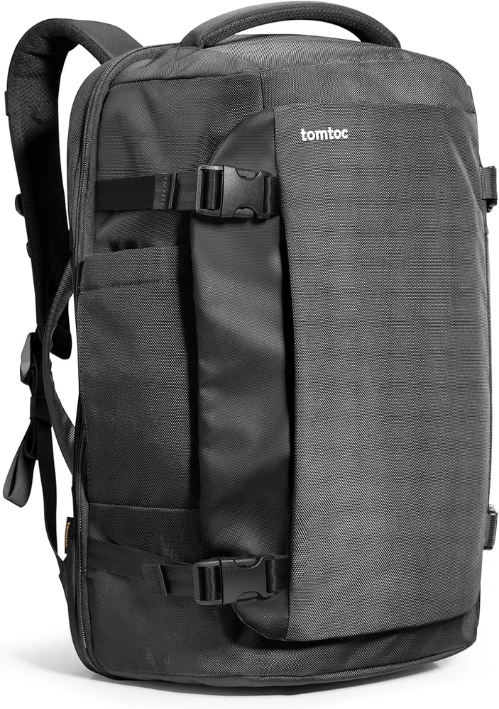 Travel Nešiojamas kompiuteris Backpack Tomtoc Navigator-T66 17"/40L (juodas)