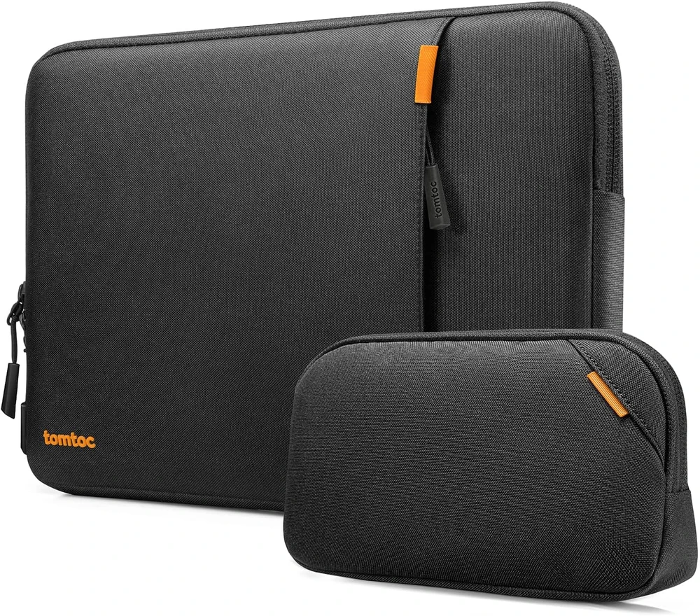 tomtoc nešiojamojo kompiuterio dėklas 13 colių MacBook Air, juodas A13C2DV