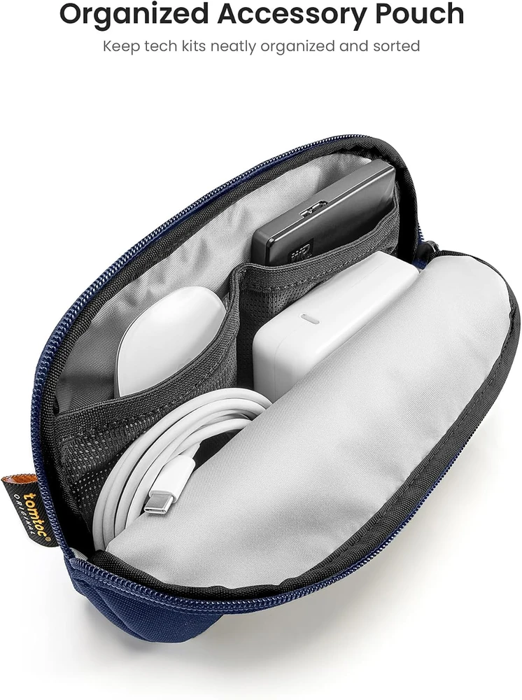 tomtoc nešiojamojo kompiuterio dėklas 13 colių MacBook Air ir Pro, mėlynas A13C2BV-DE