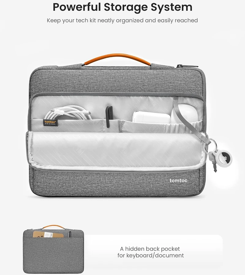 tomtoc nešiojamojo kompiuterio dėklas 13 col. MacBook Air ir Pro, A14C2G2-DE