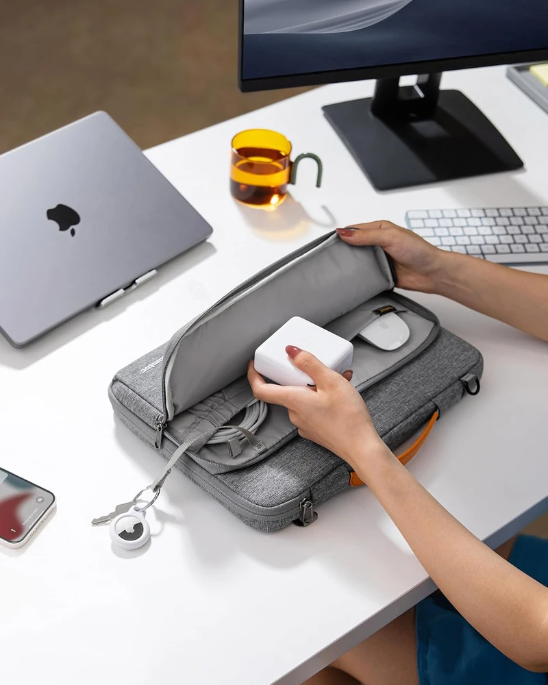 tomtoc nešiojamojo kompiuterio dėklas 14 colių MacBook Pro/Surface, apsauginis poliesteris, A40d3g2