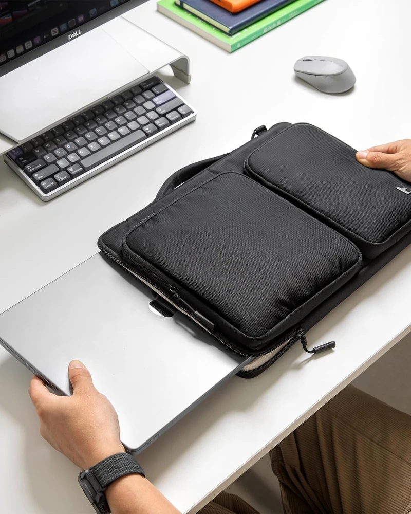Tomtoc Defender-A42 16" Nešiojamas kompiuteris Bag (Juodas)