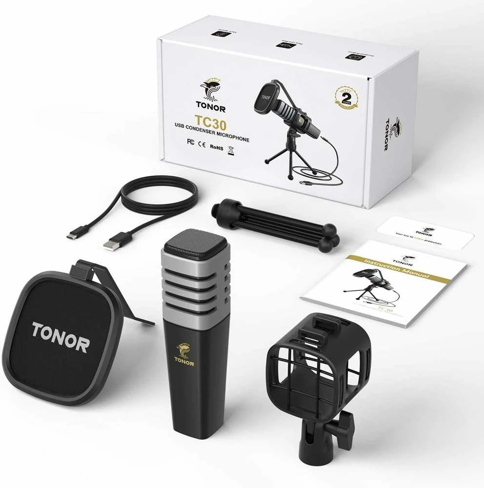 TONOR TC30 USB mikrofonas