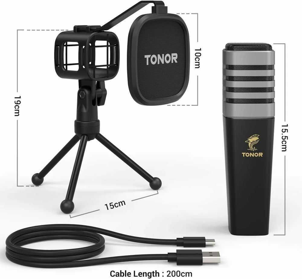 TONOR TC30 USB mikrofonas