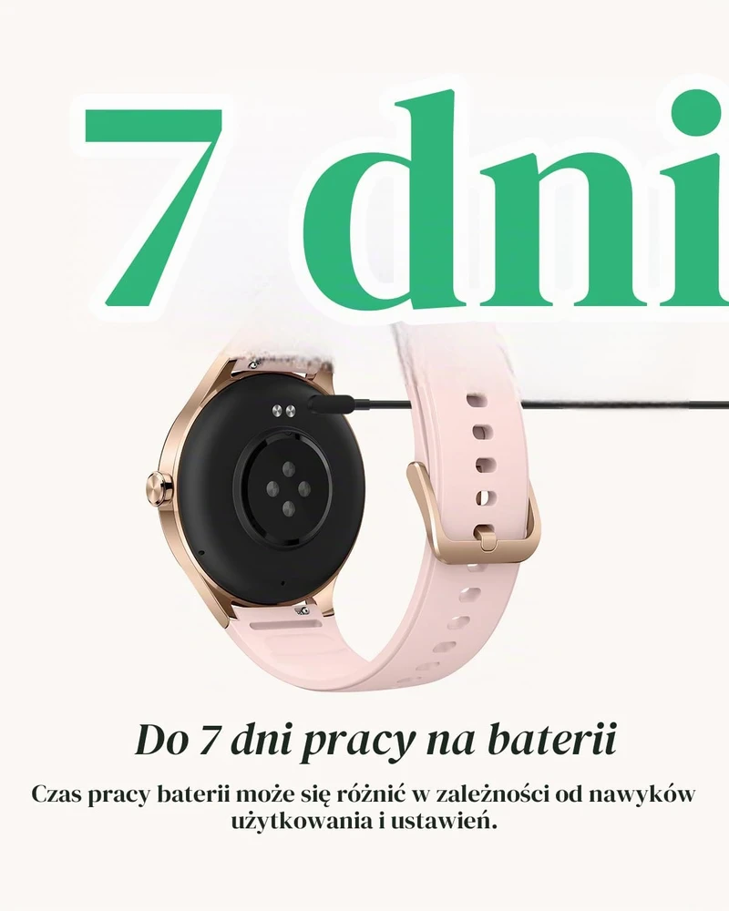 TOOBUR išmanusis laikrodis moterims su Bluetooth skambučiais ir 100 sporto režimų, DR06