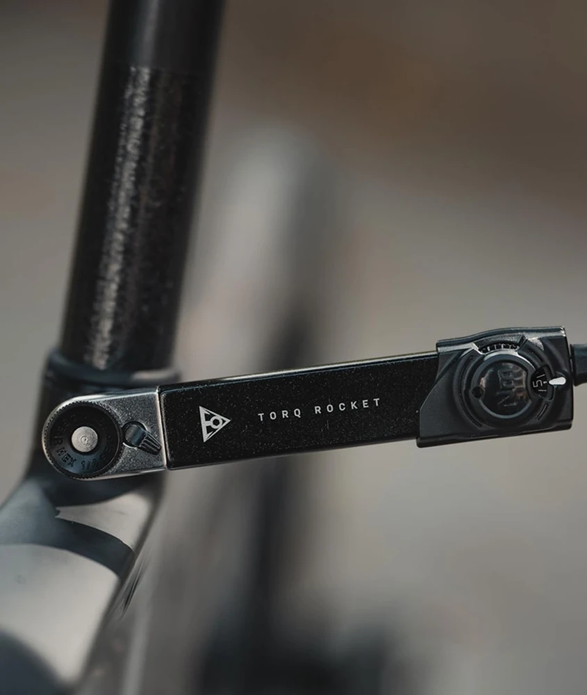 Topeak dinamometrinis raktas su terkšle Torq Rocket Mini Ex 2–10 Nm TT2622