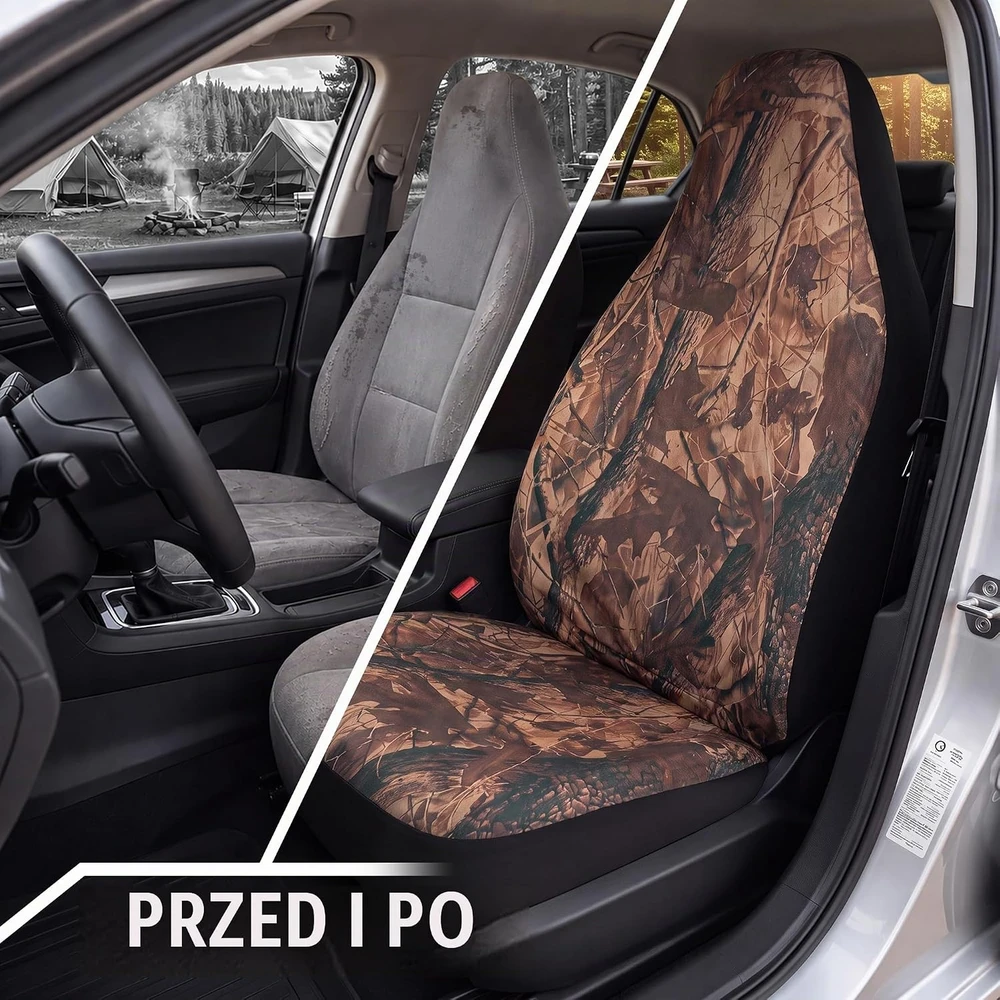 TOYOUN universalūs vandeniui atsparūs priekinių automobilio sėdynių užvalkalai, 2 vnt., TY6603