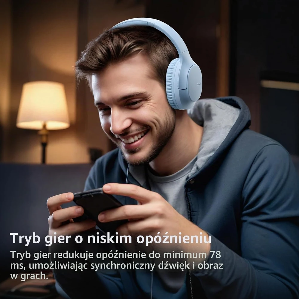 TOZO belaidės ant ausų ausinės Bluetooth 5.4 su ENC, 70 h veikimu, HA1