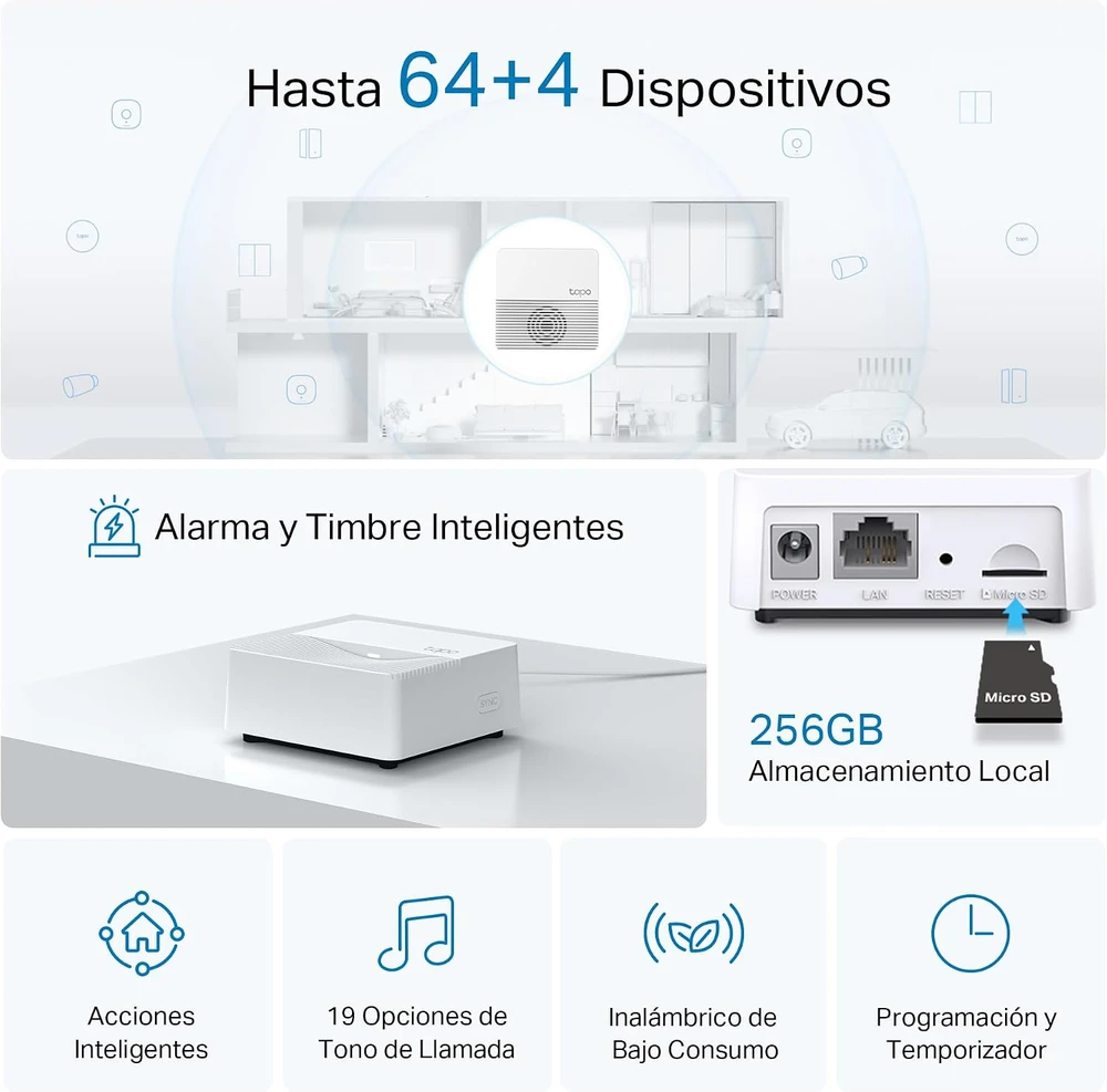Maršrutizatorius TP-LINK TPLINK Smart HUB Tapo H200 (TAPO H200)