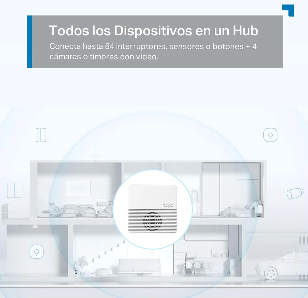 Maršrutizatorius TP-LINK TPLINK Smart HUB Tapo H200 (TAPO H200)