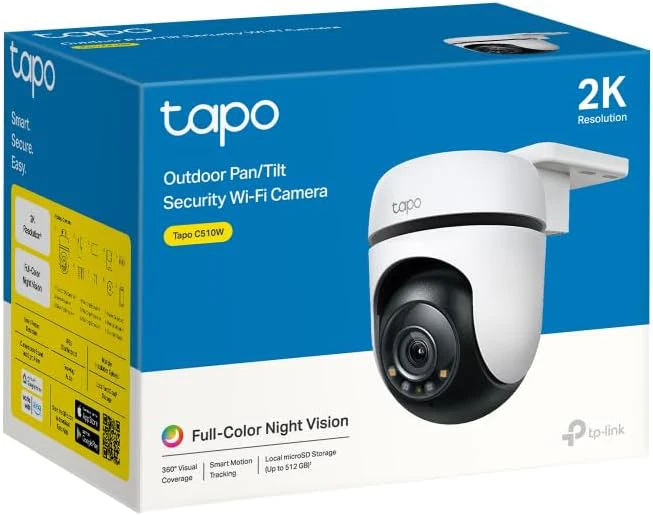 Lauko Kamera - TP-Link Tapo C510W 2304 x 1296 Pikseliai