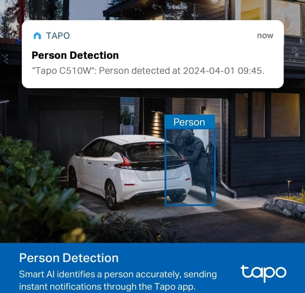Lauko Kamera - TP-Link Tapo C510W 2304 x 1296 Pikseliai