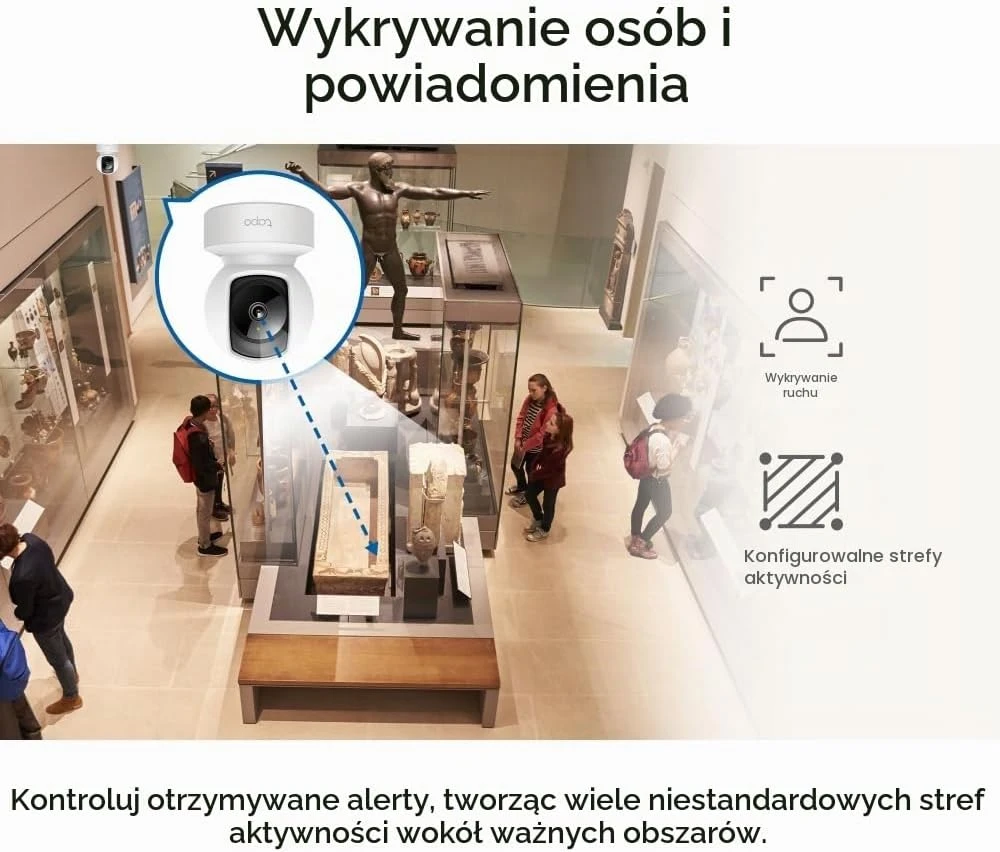 TP-LINK | Pan / Tilt Home Security Wi-Fi kamera | Tapo C212 | 3 MP | 4mm/F2.4 | H.264/H.265 | „Micro SD“, maks. 512 GB