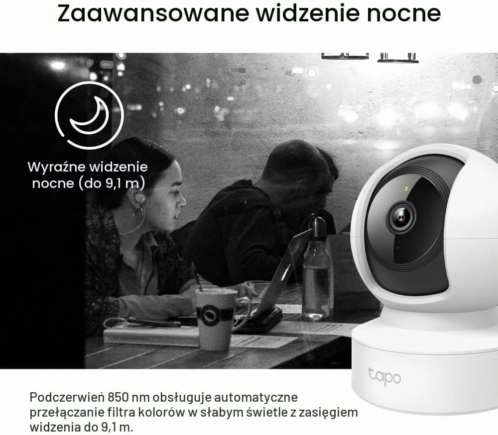 TP-LINK | Pan / Tilt Home Security Wi-Fi kamera | Tapo C212 | 3 MP | 4mm/F2.4 | H.264/H.265 | „Micro SD“, maks. 512 GB