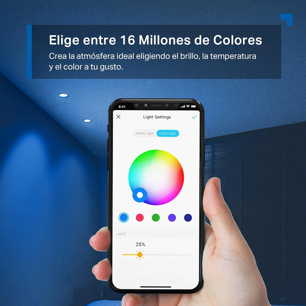 TP-Link Tapo išmaniosios LED lemputės GU10 RGB, 2 vnt., 350 lm, 3,5 W, Tapo L630