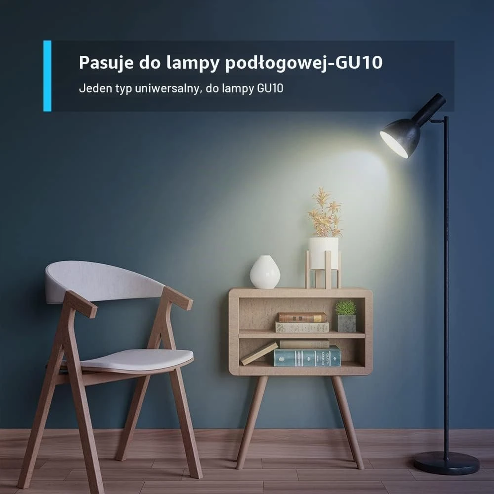 TP-Link Tapo išmaniosios LED lemputės GU10, 4 vnt., 2700 K, Wi-Fi, L610