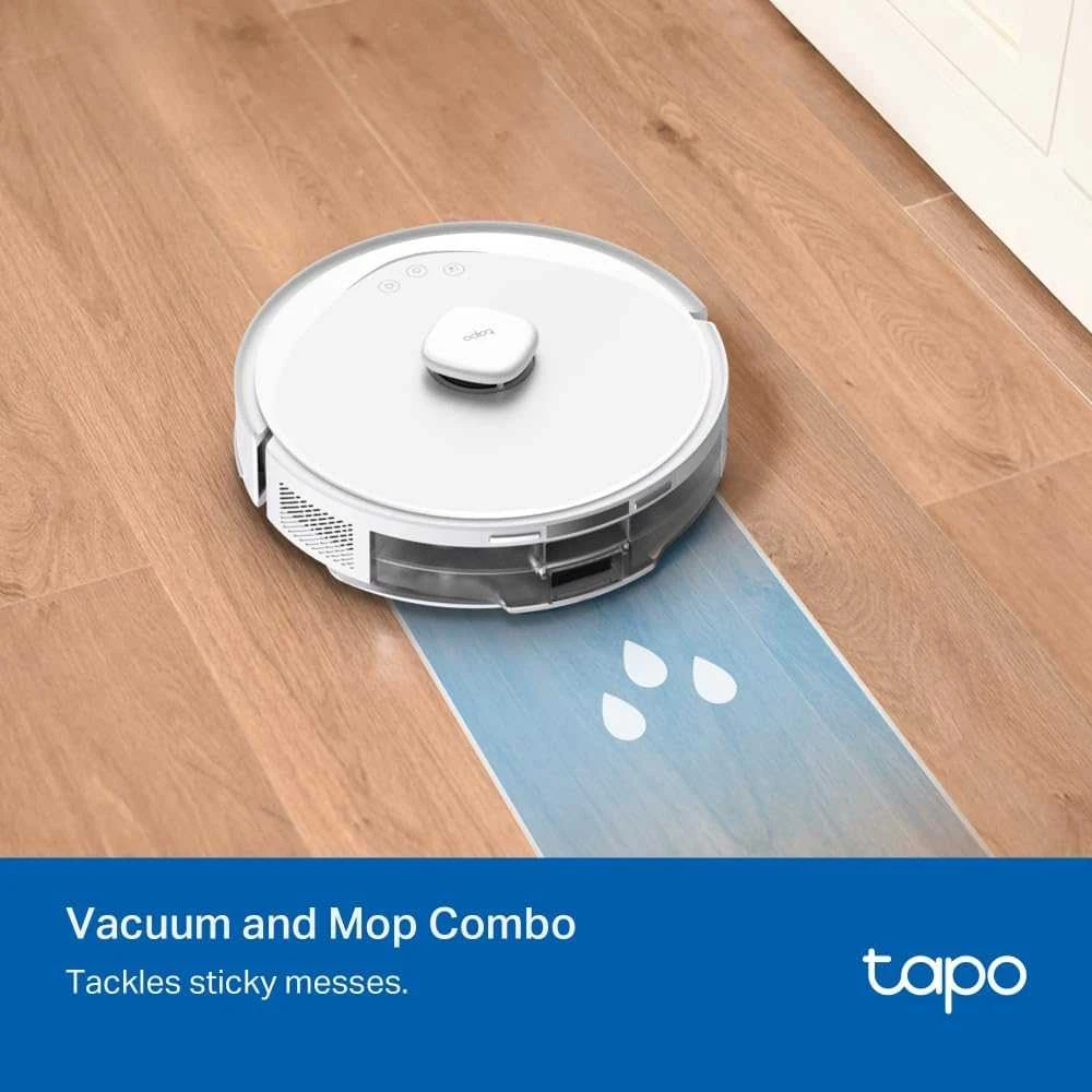 Dulkių siurblys - robotas  TP-Link Tapo RV30 Max, Juodos spalvos