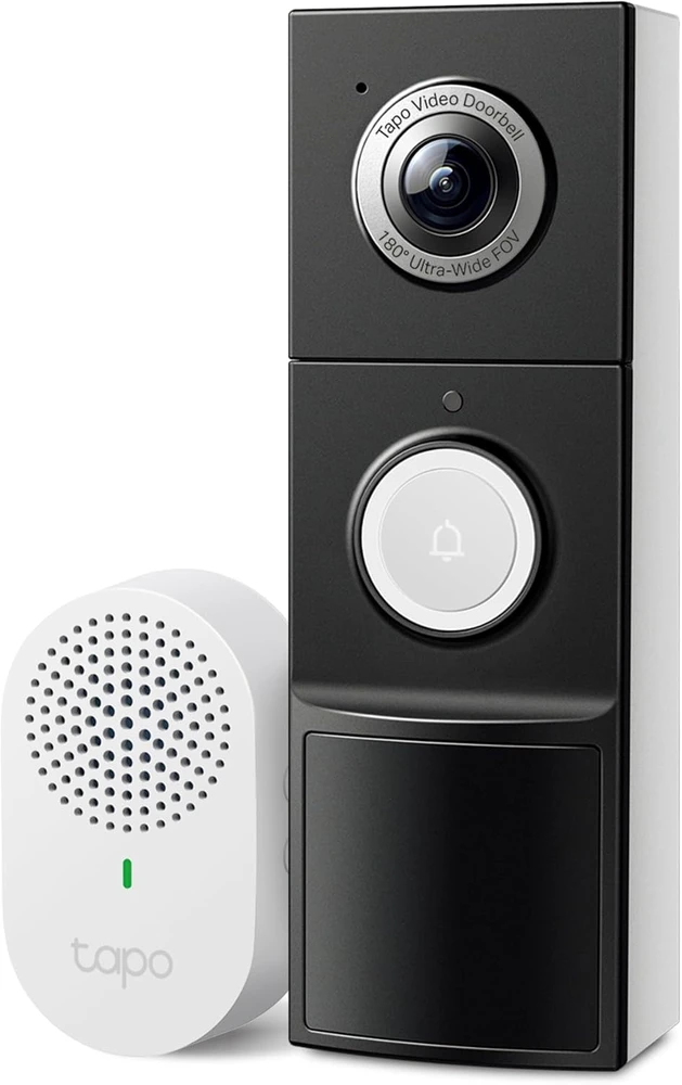 TP-LINK | Video Doorbell Camera | Tapo D235 | 5 MP | 1.18mm/F1.8 | IP66 | H.264 | Micro SD, Max. 512