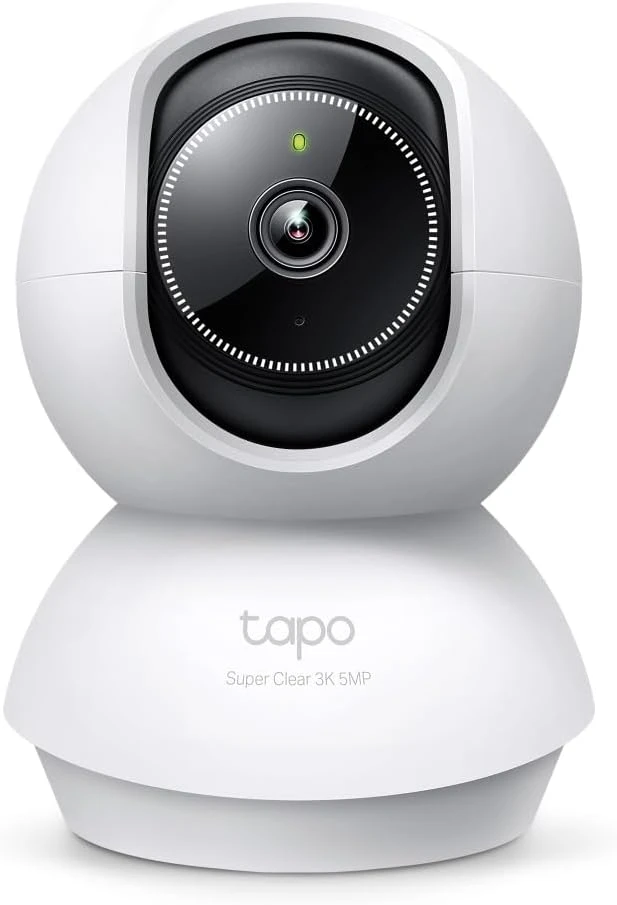 TP-Link vidaus Wi-Fi kamera 3K 5 MP su HDR, naktiniu matymu ir AI Tapo C230