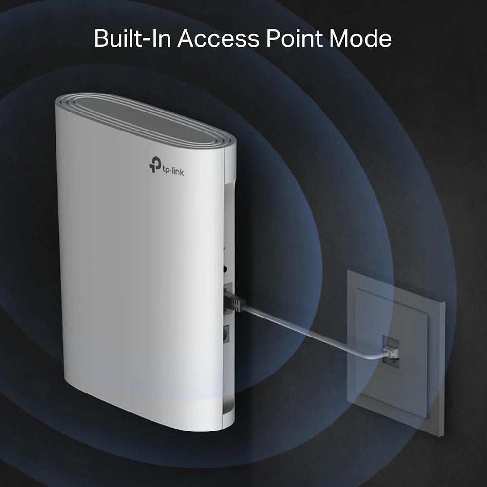 TP-Link Wi‑Fi signalo stiprintuvas Wi‑Fi 6 AX1500, dviejų dažnių juostų, Gigabit Ethernet RE500XD