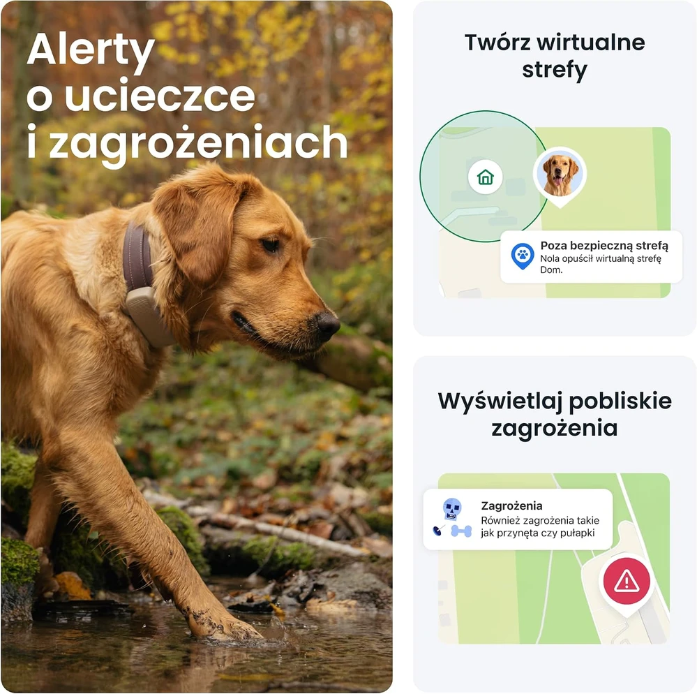 Tractive GPS lokalizatorius šunims XL su sveikatos stebėjimu, IP68, TG6XLC