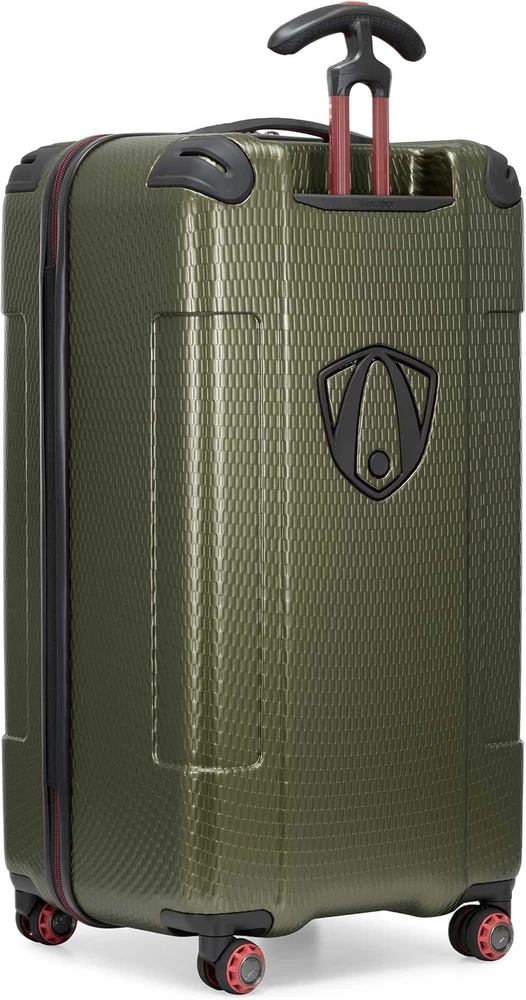 Kelioninis Traveler's Choice kietoji lagaminas su TSA spyna ir teleskopine rankena, 76 cm, žalias, Maxporter II