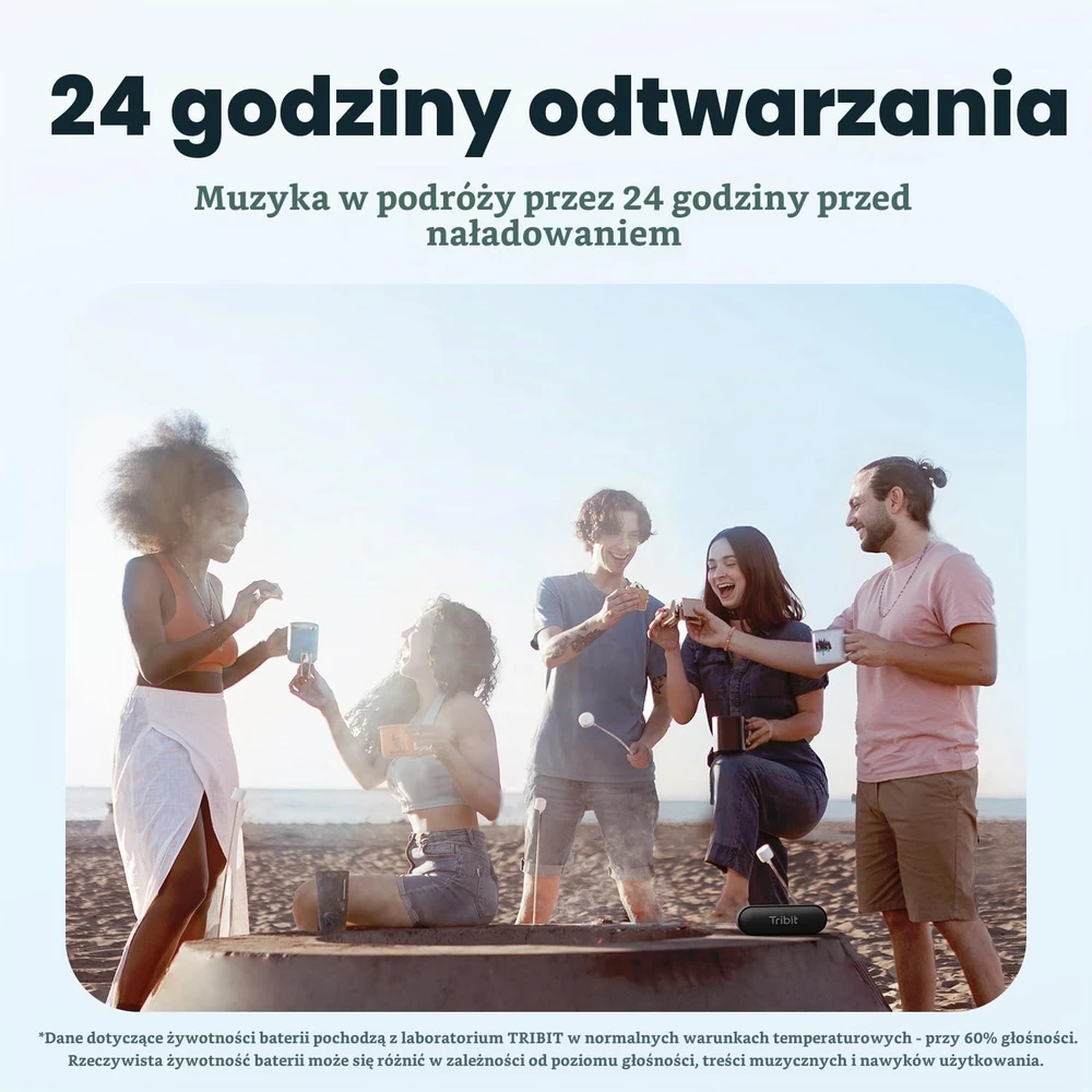 Tribit XSound Go nešiojama kolonėlė, juoda
