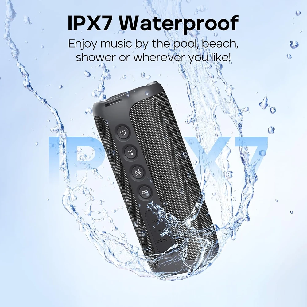 Tribit nešiojamasis Bluetooth garsiakalbis StormBox 2, 34 W, IPX7, 24 val., BTS32