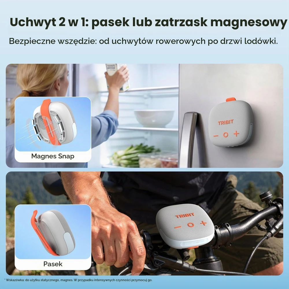 Tribit nešiojamoji Bluetooth kolonėlė StormBox Micro 3, 13 W, IP68, Bluetooth 6.0