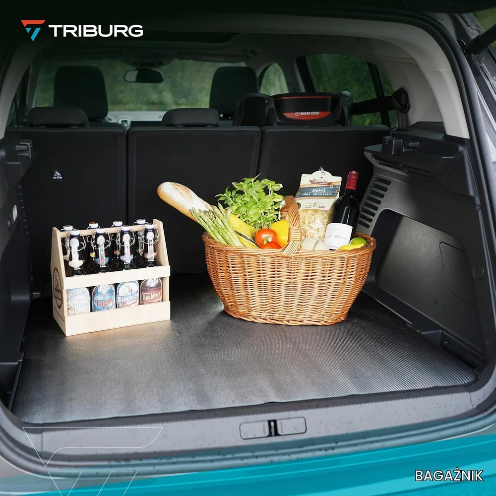 TRIBURG universali neslystanti automobilio bagažinės danga 120 × 100 cm KM-120100