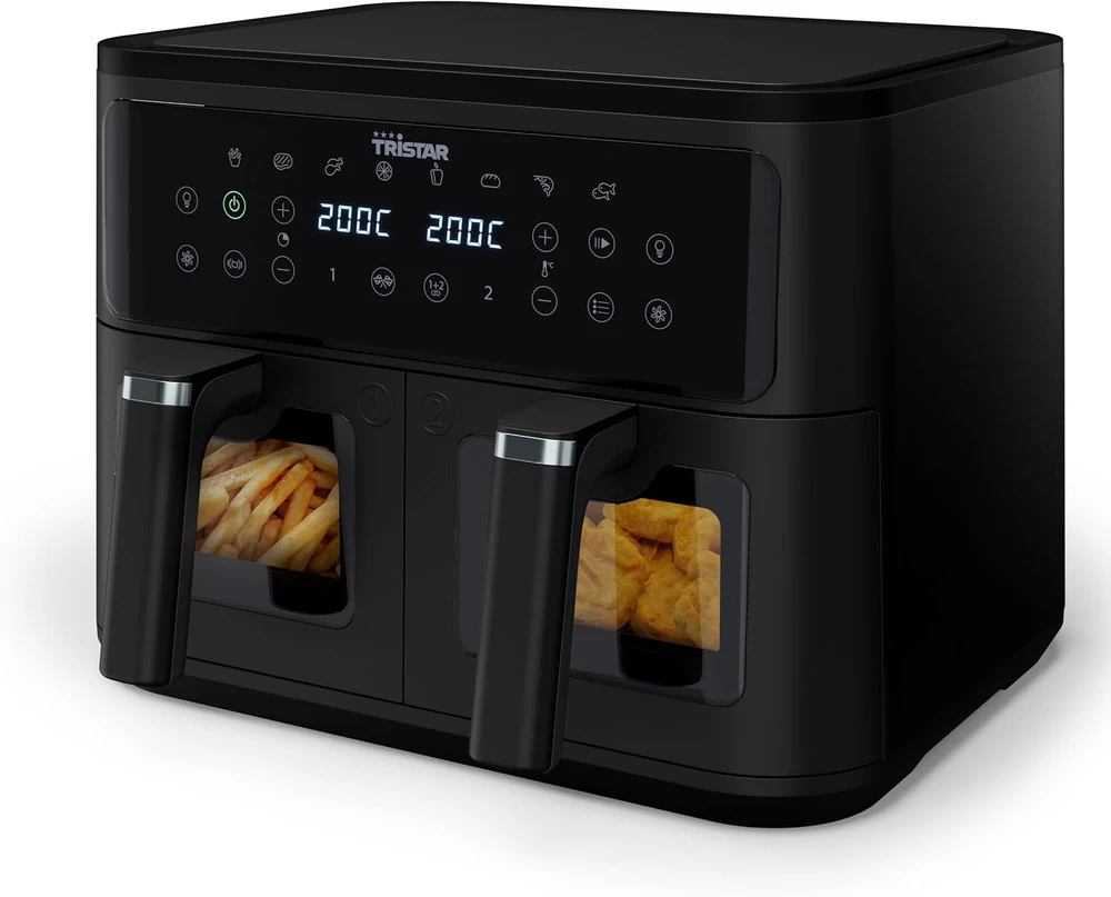 Tristar dviejų zonų karšto oro gruzdintuvė 9 l, 2500 W, FR-9429