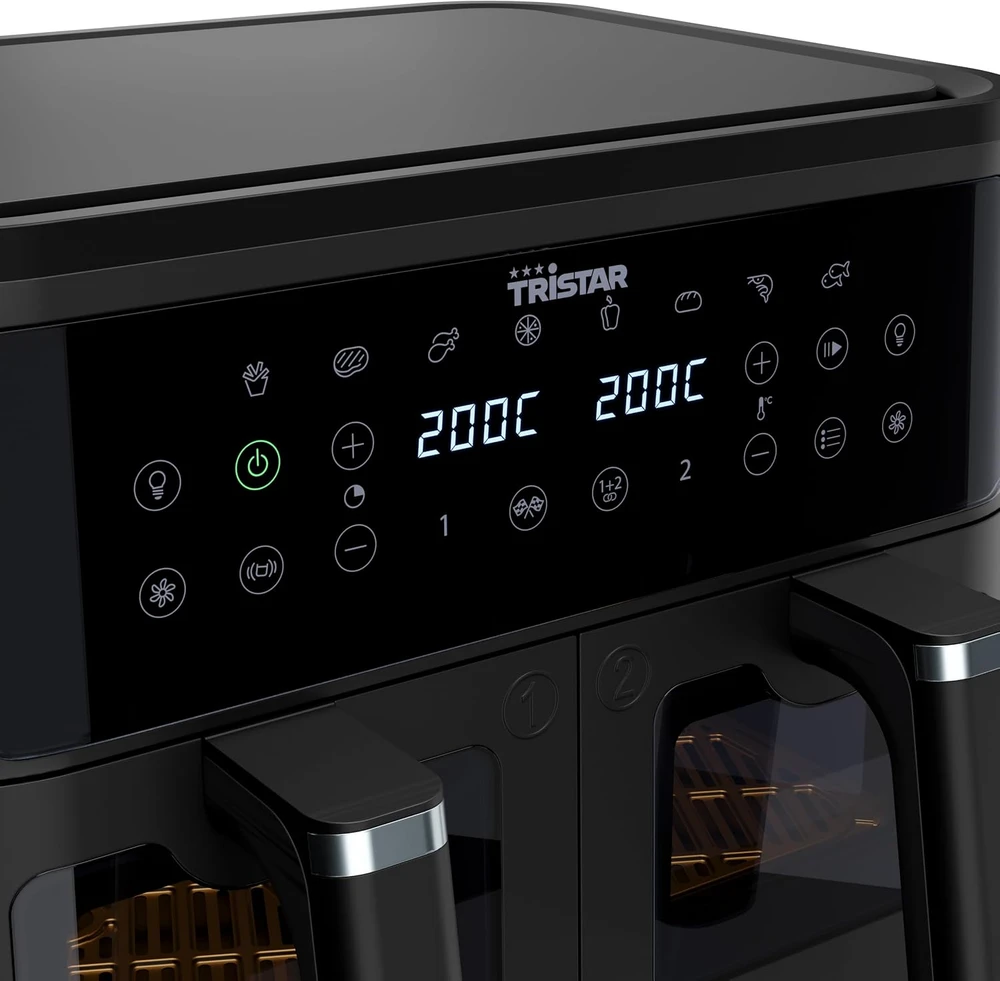 Tristar dviejų zonų karšto oro gruzdintuvė 9 l, 2500 W, FR-9429