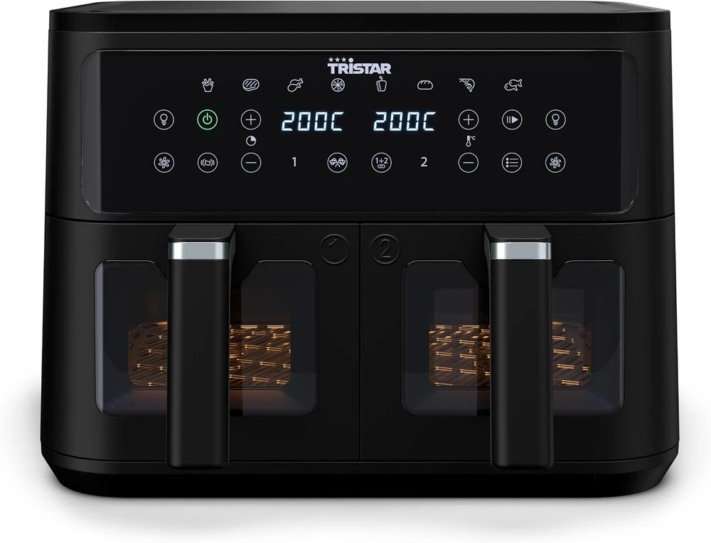 Tristar dviejų zonų karšto oro gruzdintuvė 9 l, 2500 W, FR-9429