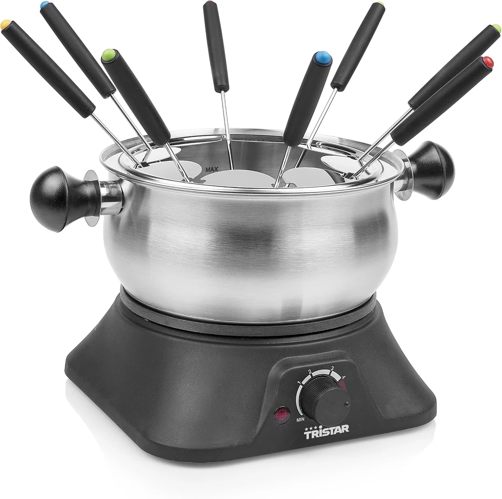 Tristar fondiu rinkinys 8 asmenims, 1.3 l, 1400 W, FO-1109
