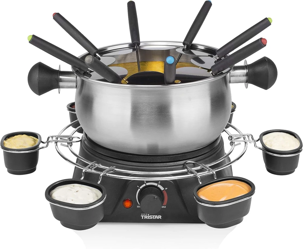 Tristar fondiu rinkinys 8 asmenims, 1.3 l, 1400 W, FO-1109