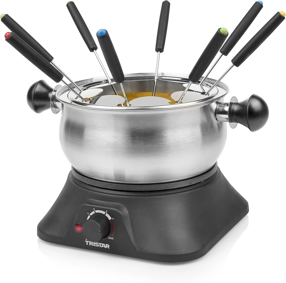 Tristar fondiu rinkinys 8 asmenims, 1.3 l, 1400 W, FO-1109