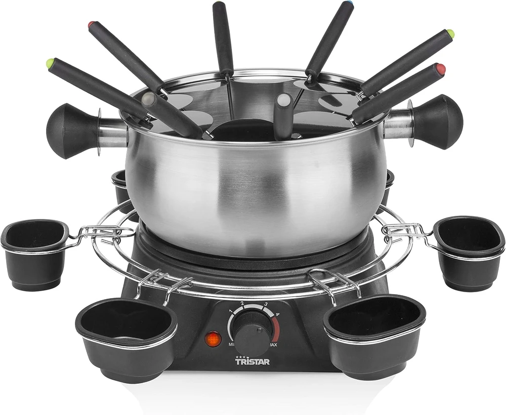 Tristar fondiu rinkinys 8 asmenims, 1.3 l, 1400 W, FO-1109