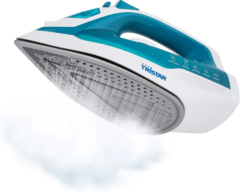 Tristar ST-8320 | Garų lygintuvas | 2600 W | Vanduo tank capacity 370 ml | Continuous steam 25 g/min | Steam boost performance 50 g/min | Žalias