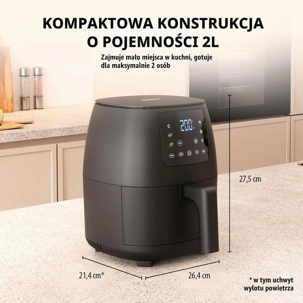 Tristar karšto oro gruzdintuvė 2 l, 1500 W, FR-9015