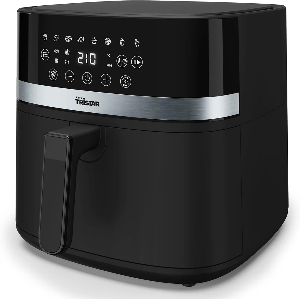 Tristar karšto oro gruzdintuvė 8 l, 2000 W, jutiklinis LED ekranas, FR-9418