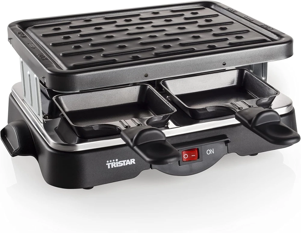 Tristar raclette grilis 4 asmenims, 500 W, 27 cm, RA-2949
