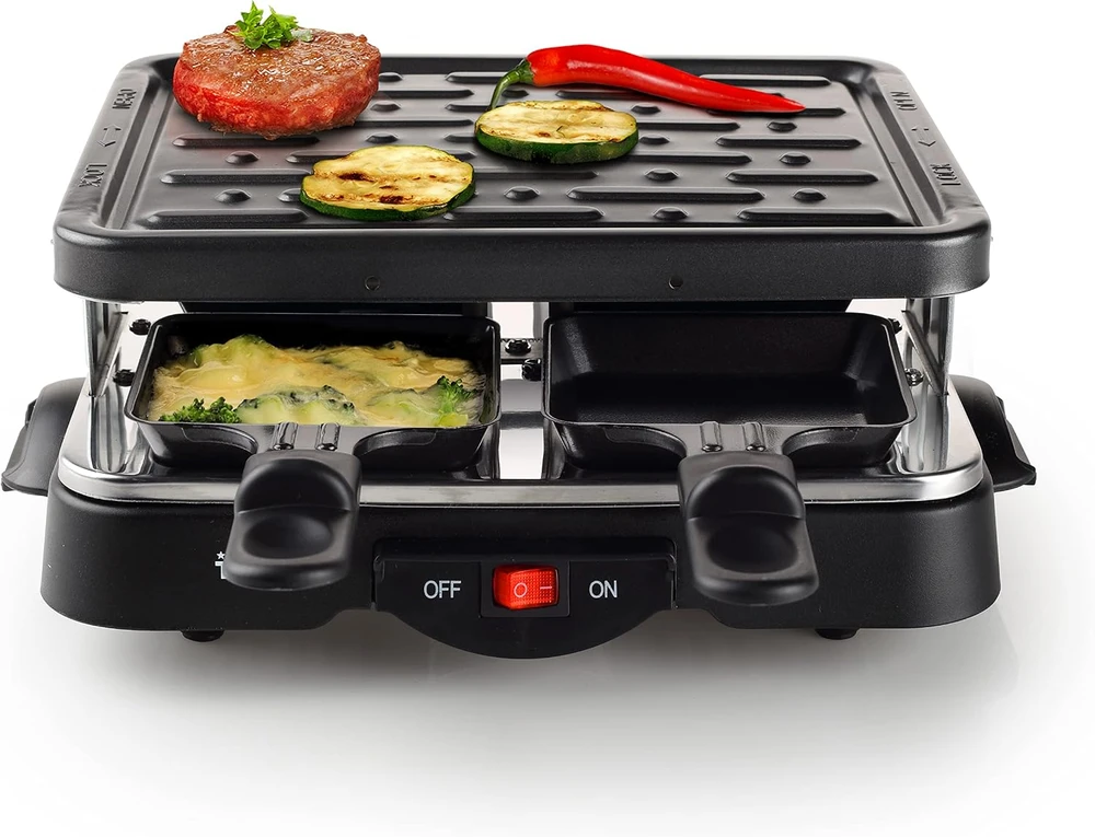 Tristar raclette grilis 4 asmenims, 500 W, 27 cm, RA-2949